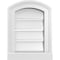 Ekena Millwork Arch Top Surface Mount PVC Gable Vent w/ 2"W x 2"P Brickmould Sill Frame, 12"W x 14"H GVPAR12X1403SN - alternate 1